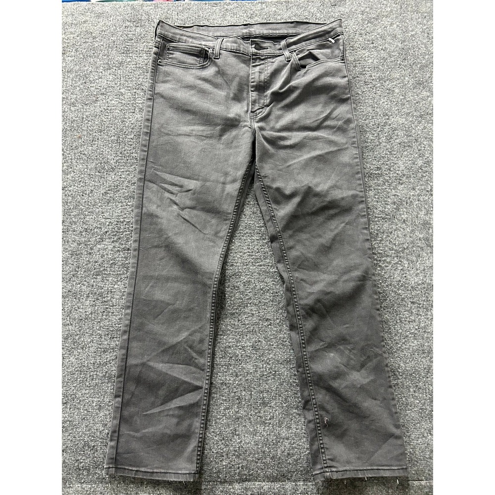Levi's Jeans Mens Size 38x32 Gray 511 Slim Fit Stretch Denim Casual Pants